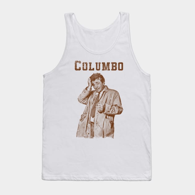 Columbo - Vintage art Tank Top by NMAX HERU